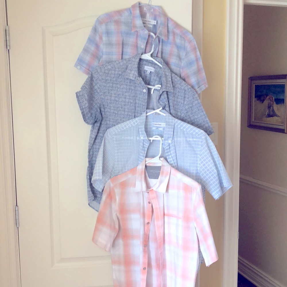 Bundle Calvin Klein summer shirts short sleeve